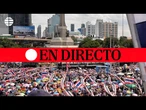 DIRECTO | Multitudinaria protesta en Tailandia contra la primera ministra del país