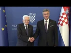 Mattarella incontra Plenkovic "Crescita costante dell'amicizia"