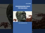 Der Friedensnobelpreis wurde verliehen #friedensnobelpreis #nobelpreis #frieden #auszeichnung #news