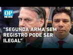 Arma de Bolsonaro registrada legitimamente não configura ilegalidade, diz advogado l O POVO NEWS