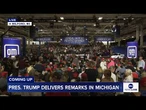 LIVE: President Trump delivers remarks in Milford, Michigan