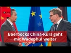 Strafen statt lernen: Wadephul setzt Baerbocks moralisierenden China-Kurs fort