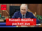 Putin im Dilemma: Russen-Beamte packen aus, wie Wirtschaft in die Pleite schlittert