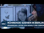 TRAUERWACHE UNTER DEN LINDEN: Berlin gedenkt Opfern von Gewalt und Terror am Volkstrauertag