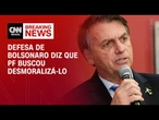 Defesa de Bolsonaro acusa PF de tentar desmoralizar ex-presidente em indiciamento | CNN ARENA