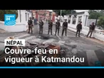 Le Népal toujours sous tension, le couvre-feu reste en vigueur à Katmandou • FRANCE 24