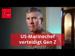 Chef der US-Marines: Gen Z ist stärker als ihr Ruf