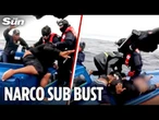 Coast Guard jumps on narco sub, drags out suspected cartel traffickers in Pacific Viper raid