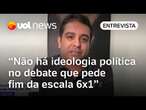 Único deputado do PL a apoiar PEC contra escala 6x1: 'Por ser da Erika Hilton, não vou analisar?'