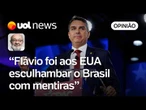 Flávio Bolsonaro ajuda Lula ao atacar Brasil nos EUA | Ricardo Kotscho