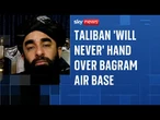 EXCLUSIVE: Taliban rejects Trump's desires to reclaim Bagram Air Base