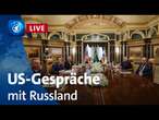 Live: US-Gespräche mit Russland in Riad | Deutschland fünf Tage vor der Wahl