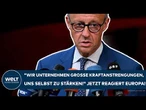 MERZ: "Wir unternehmen große Kraftanstrengungen, uns selbst zu stärken!" Der Kanzler beim EU-Gipfel!