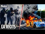 LIVE: National Guard troops gather in LA as they brace for fourth day of immigration protests
