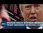 USA: Donnerschlag nach Börsen-Beben! Trump rudert zurück und verkündet Zollpause - außer gegen China