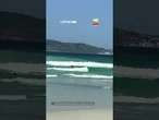Jovens quase se afogam e são resgatadas por salva-vidas no mar de Cabo Frio (RJ)