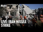 LIVE: Israeli medics rush to help wounded after Iran missile strikes