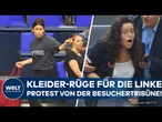 PALÄSTINA-EKLAT IM PARLAMENT: Ordnungsruf im Bundestag – Linke-Politikerin wegen Kleidung ermahnt!