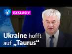 Ukrainischer Außenminister Sybiha hofft auf weitreichende Waffen