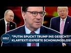 UKRAINE-KRIEG: "Putin spukt Trump ins Gesicht!" Klartext! Experte spricht es schonungslos aus!