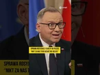 Sprawa rosyjskiej rakiety w Polsce. "Nikt za nas tego mówić nie będzie" | OnetNews