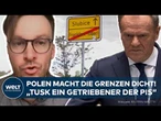 MIGRATION: Polen macht die Grenzen zu Deutschland dicht! – „PiS setzt Tusk massiv unter Druck“