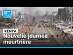 Des manifestations anti-gouvernement réprimées dans la violence au Kenya • FRANCE 24