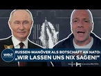 KREML: Neues Russen-Manöver in der Ostsee als Botschaft an NATO! "Wir lassen uns nichts sagen"