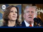 Vice President Kamala Harris and Donald Trump focus on swing states