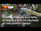 Tragédia da Voepass: Falhas de degelo, troca de peças e perda de foco dos pilotos causaram queda