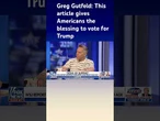 Greg Gutfeld: This article says Biden is far more risky as president #shorts