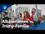 Proteste gegen Luxusresorts: Albaner wollen Bauprojekte der Trump-Familie stoppen