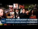 ISRAEL: Vor Hamas-Überfall! Jetzt gibt es einen schweren Vorwurf gegen den Geheimdienst