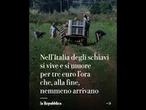 Nell'Italia degli SCHIAVI si vive e si muore per TRE EURO l'ora