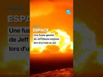 Espace : une fusée géante de Jeff Bezos explose lors d'un test au sol • FRANCE 24