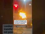 London Fire Brigade says transformer fire knocked out power to Heathrow