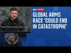 Putin 'will keep driving the war forward, wider and deeper', warns Zelenskyy
