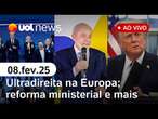 Trump anuncia corte de assistência à África do Sul; 'crise dos ovos' nos EUA e CarnaUOL | UOL News