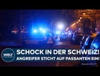 SCHWEIZ: Messerangriff am Bahnhof von Winterthur! Mehrere Menschen nach Attacke schwer verletzt!