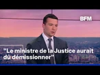 Lyhanna: "Le ministre de la Justice aurait dû démissionner", pense Jordan Bardella (RN)