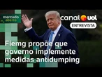 Fiemg propõe que governo Lula implemente medidas antidumping contra tarifaço de Trump