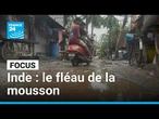 Le fléau de la mousson en Inde : Bombay les pieds dans l’eau • FRANCE 24