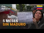 VENEZUELA: MASIVA MANIFESTACIÓN por la LIBERACIÓN DE PRESOS POLÍTICOS y ELECCIONES |RTVE Noticias