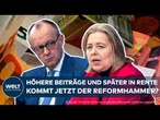 RENTENKOMMISSION : Kommt jetzt der Reformhammer? Kommission stellt Vorschläge vor