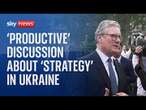 PM: 'Long and productive' discussion with Joe Biden about 'strategy' in Ukraine