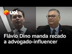 Dino reage à fala de advogado-influencer e manda recado: 'Lealdade dentro e fora do tribunal'