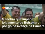 Aliados de Bolsonaro conseguem vitória na Câmara em manobra que pode beneficiar ex-presidente