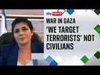 Israeli minister admits 'mistakes' but insists country is not 'purposefully targeting civilians'