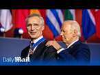 LIVE: Secretary General Jens Stoltenberg and world leaders arrive at NATO summit