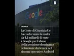 La Corte di Giustizia Ue conferma la multa da 4,1 miliardi a Google per Android